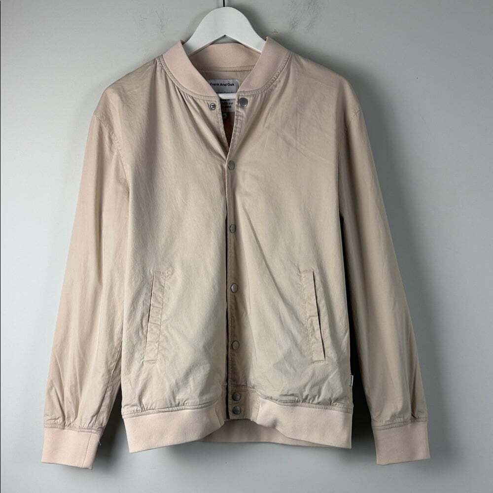 Frank and Oak Bomber style jacket size medium - Picture 1 of 6
